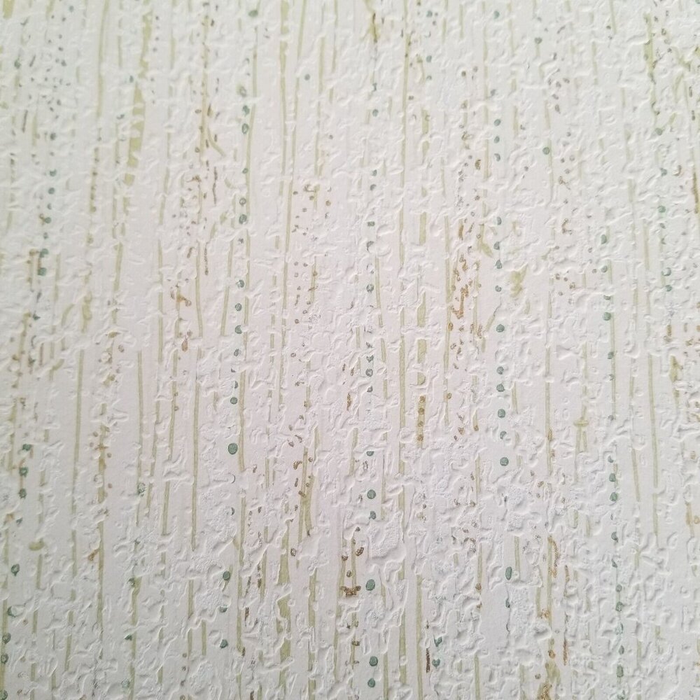 Vintage Wallpaper Sample Sheet Lines Textured Design Craft Supply Dollhouse